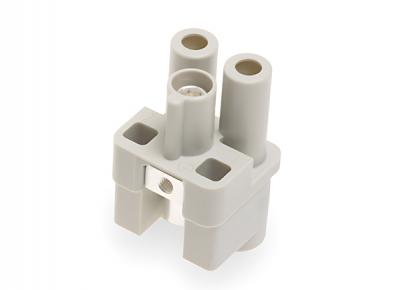 Female Inserts,Contacts 2+PE,Axial screw connection,40A 830V